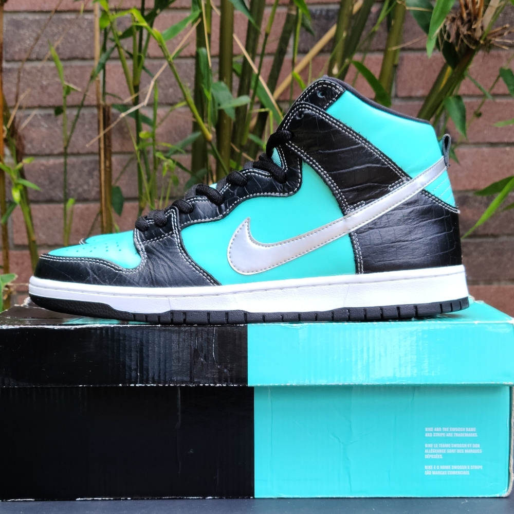 Nike dunk high ร Diamond Supply Co. "Tiffany" - Picture 1 of 7